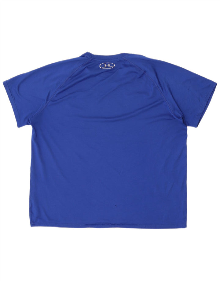 Camiseta masculina Under Armour grande poliéster azul