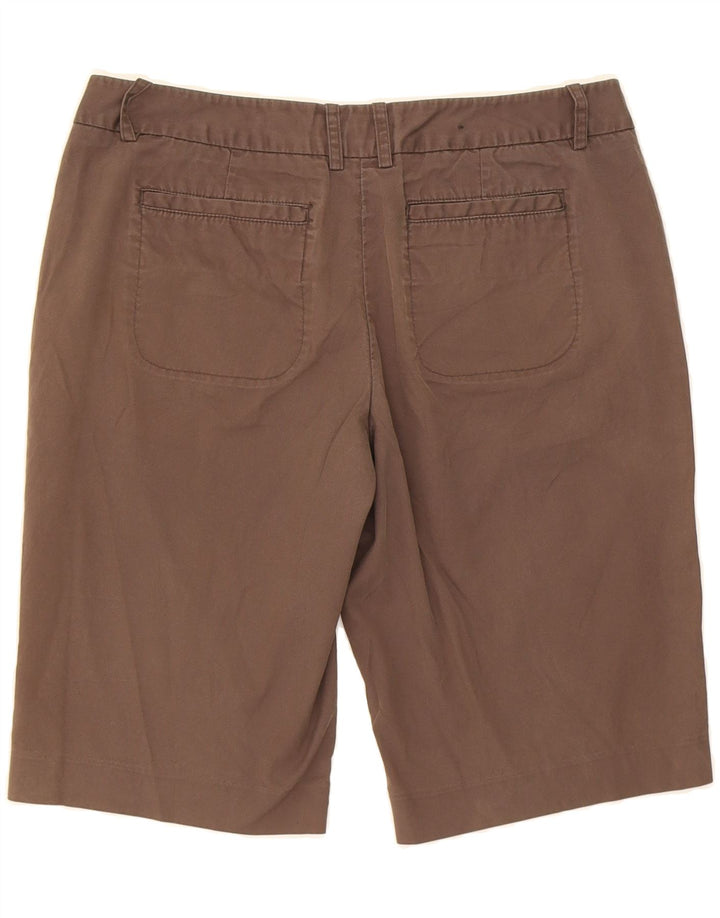 MOSSIMO Womens Casual Shorts US 6 Medium W28 Brown Cotton Vintage Mossimo and Second-Hand Mossimo from Messina Hembry 