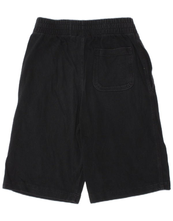 Shorts esportivos gráficos Nike Boys 8-9 anos pequenos de algodão preto