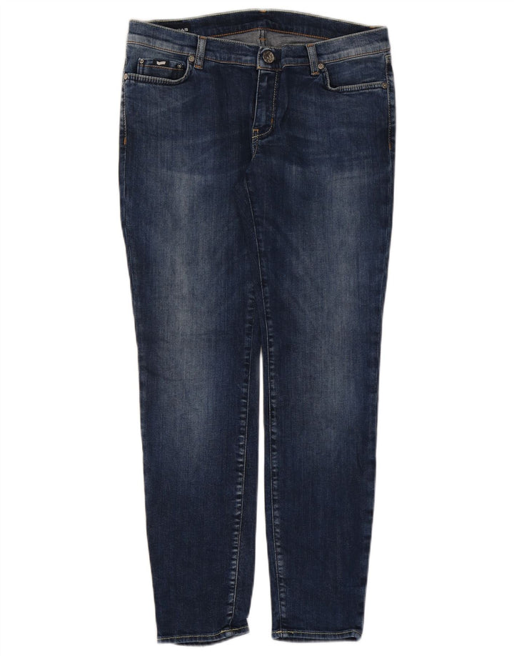 Gas Womens Slim Jeans W31 L28 Azul Algodão