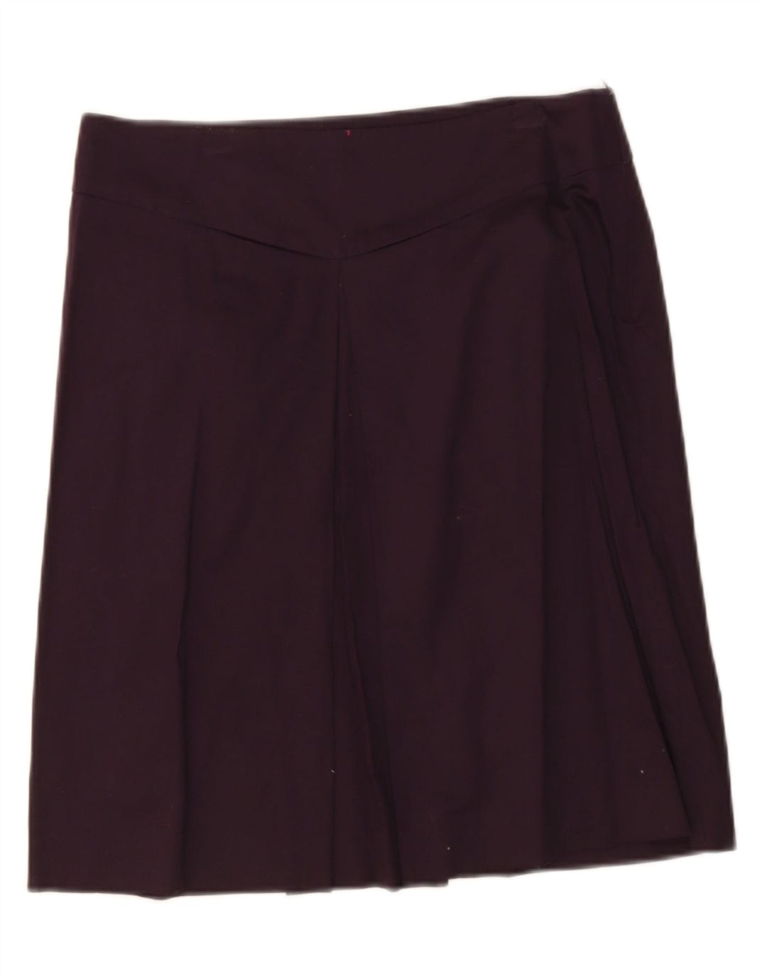 Saia midi feminina Zara médio W32 roxo
