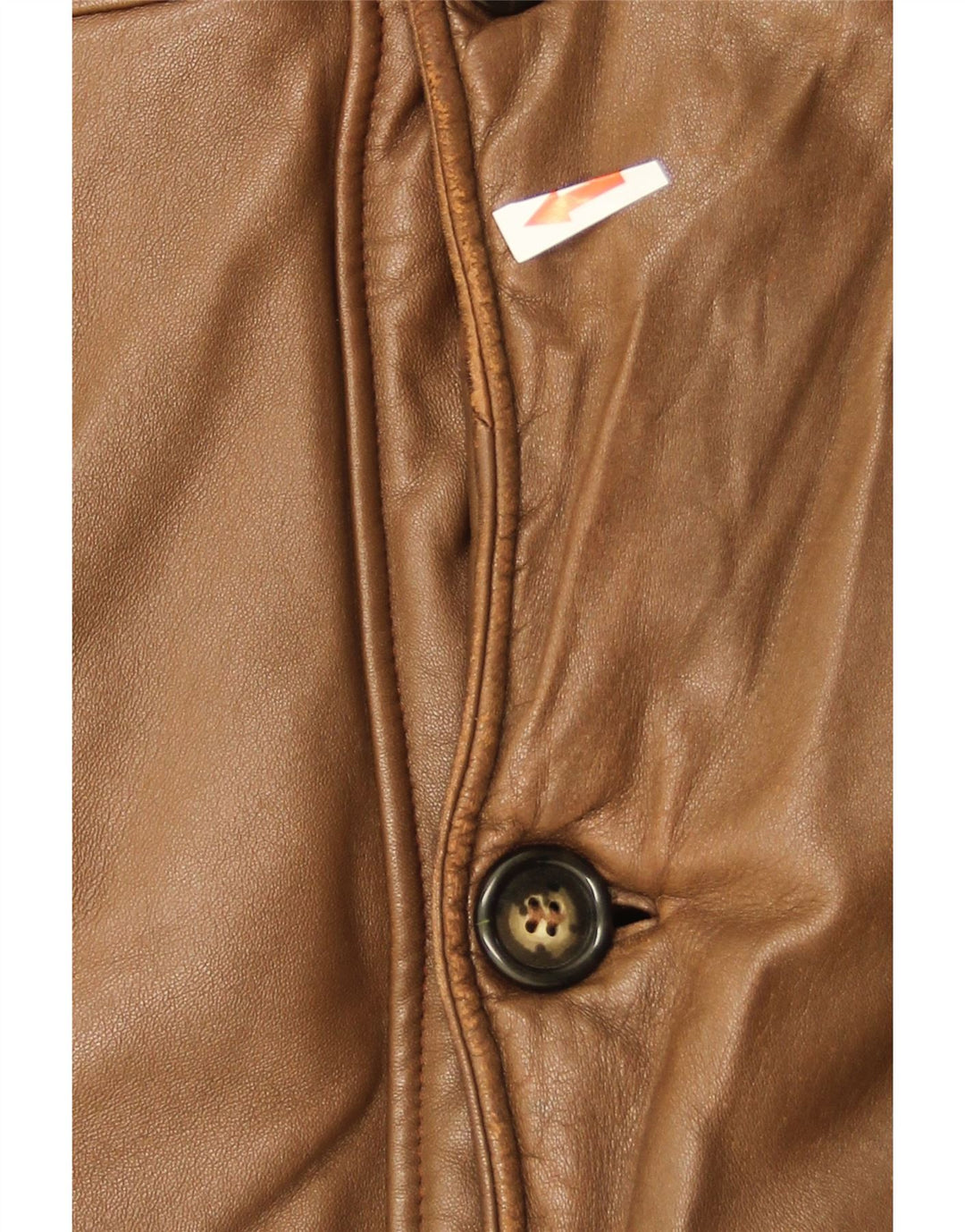 Belfe & Belfe Jaqueta de couro masculina IT 52 XL marrom