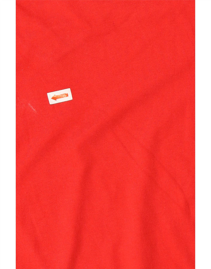 Camiseta masculina LOTTO grande vermelha