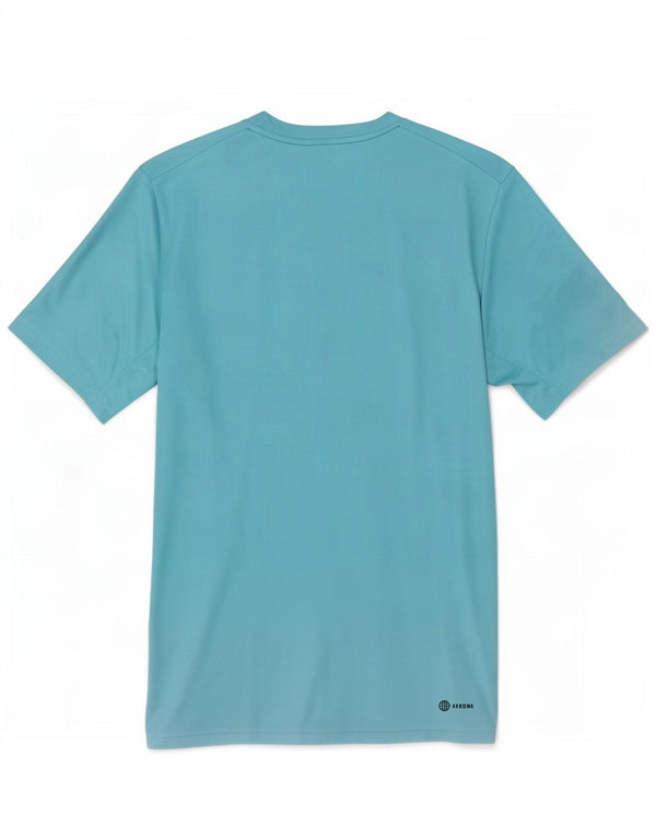 Adidas Camiseta Masculina Top Pequeno Azul Poliéster