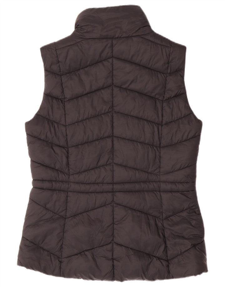 Colete acolchoado feminino Barbour UK 12 médio preto poliamida