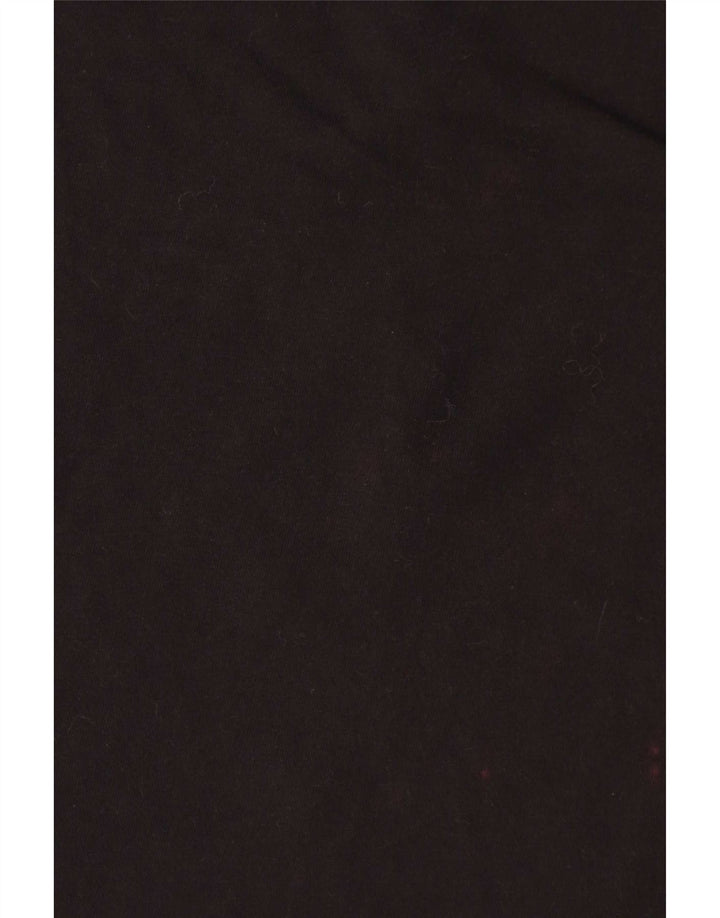 Adidas Mens Camiseta Top Pequeno Algodão Preto