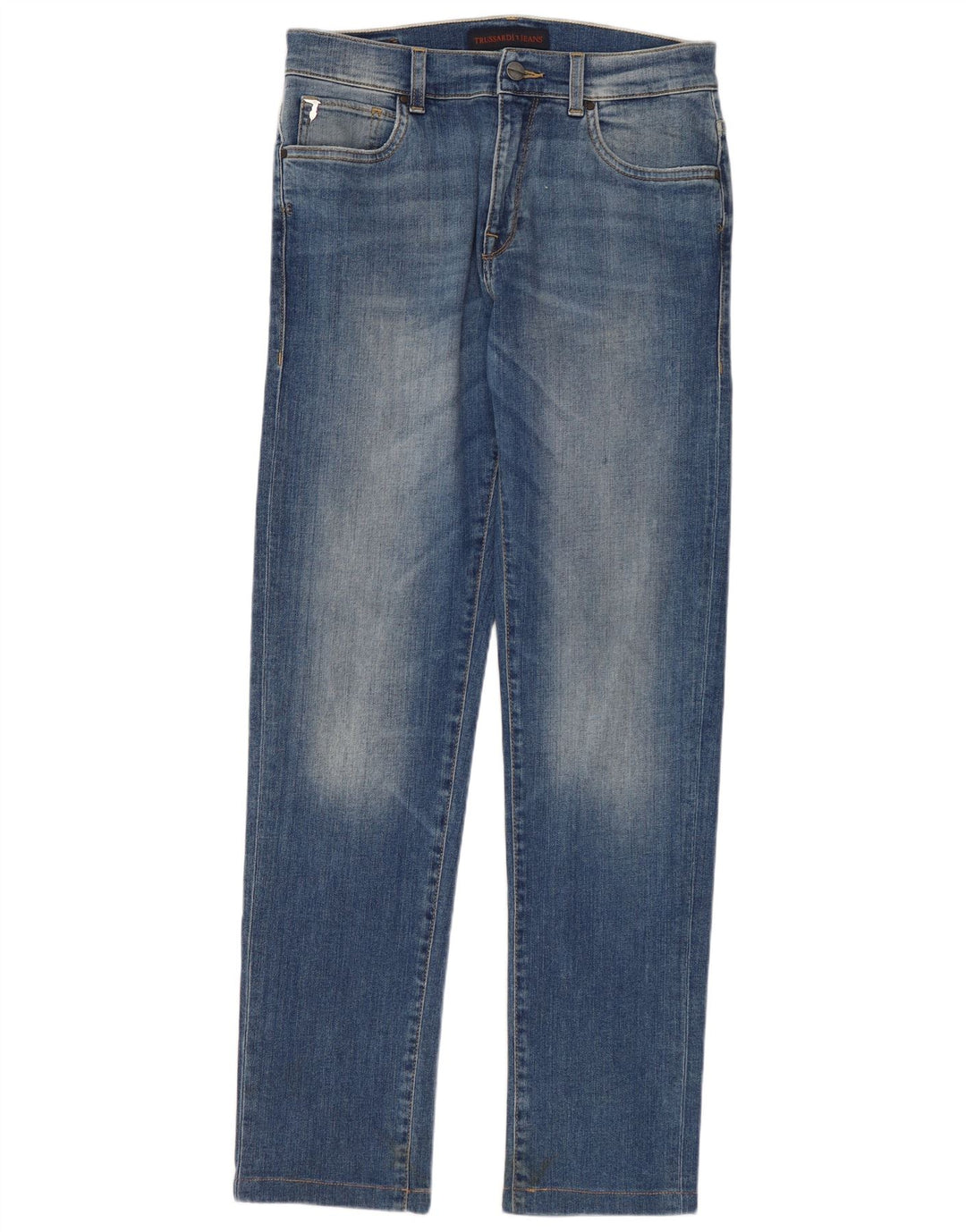 Jeans slim feminino TRUSSARDI W31 L31 algodão azul