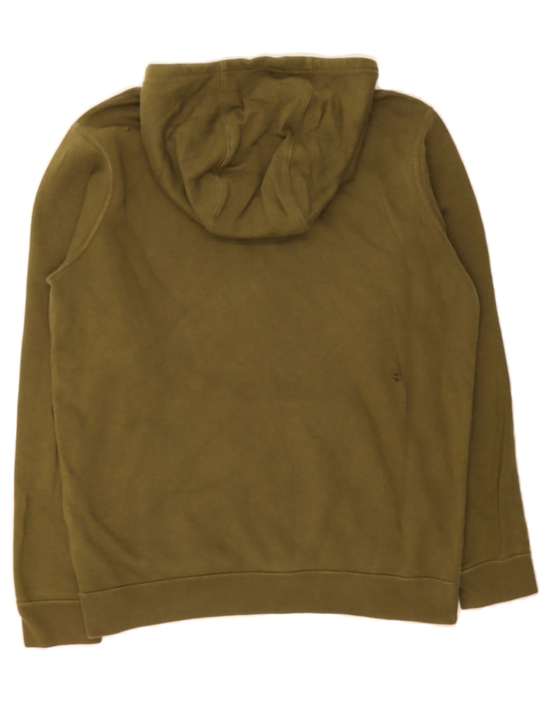 NIKE Mens Hoodie Jumper Medium Khaki Cotton Vintage Nike and Second-Hand Nike from Messina Hembry 