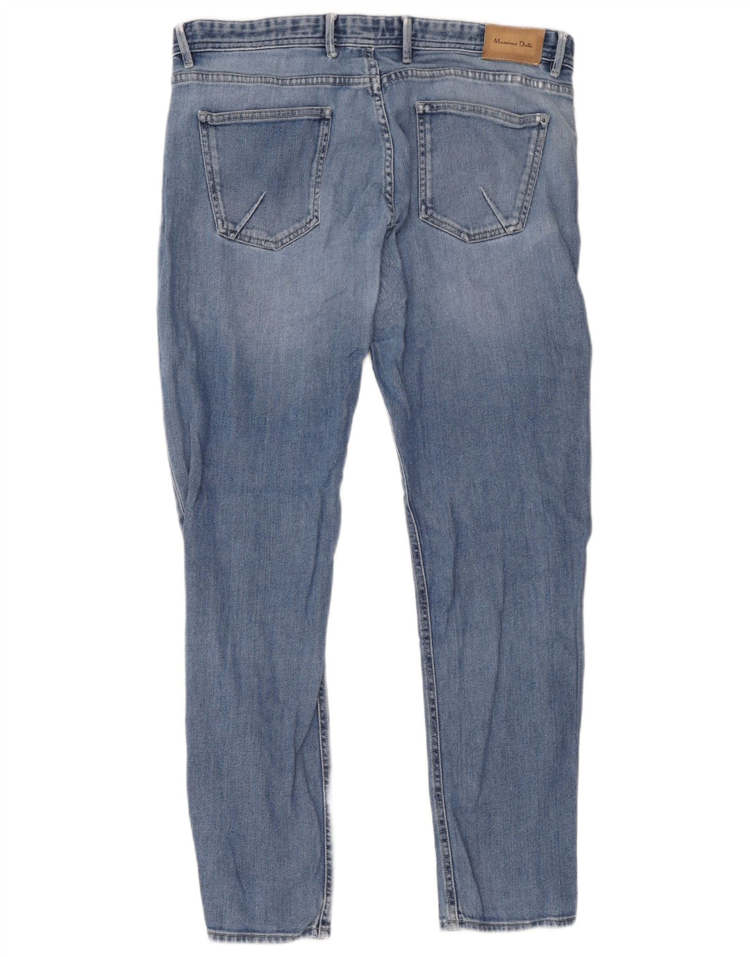 Jeans Slim Masculino Massimo Dutti EU 46 XL W36 L31 Azul
