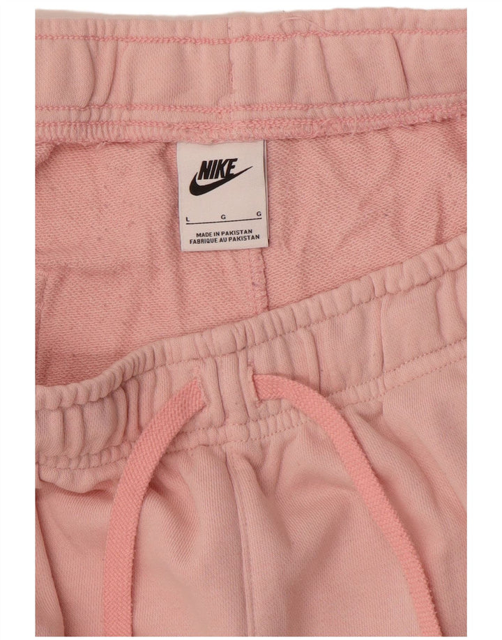 Shorts esportivos gráficos masculinos Nike grandes rosa