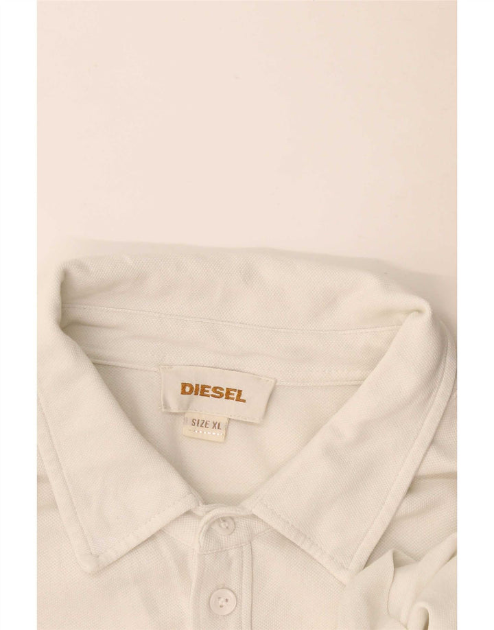 Camisa polo masculina Diesel XL branca