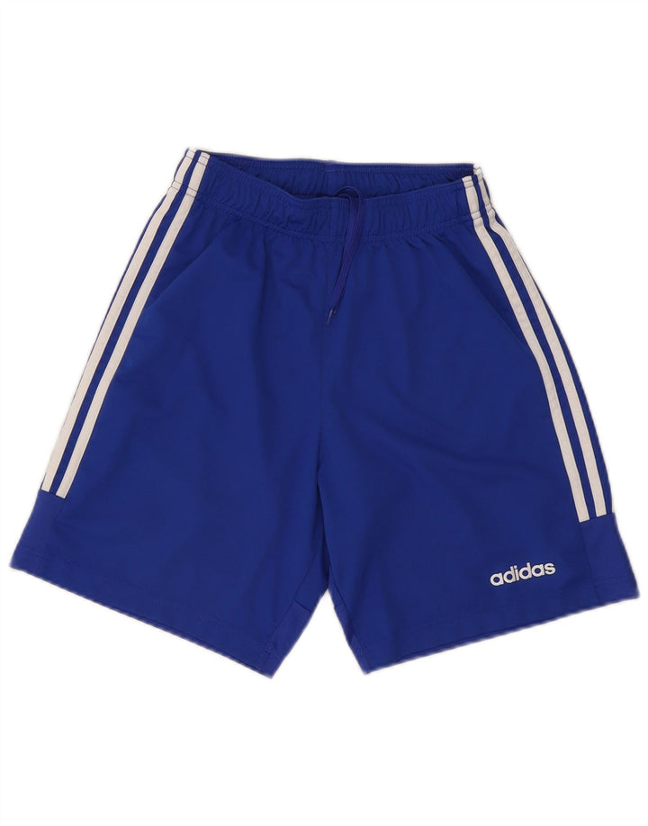 Adidas Masculino Climalite Sport Shorts Pequeno Azul Poliéster