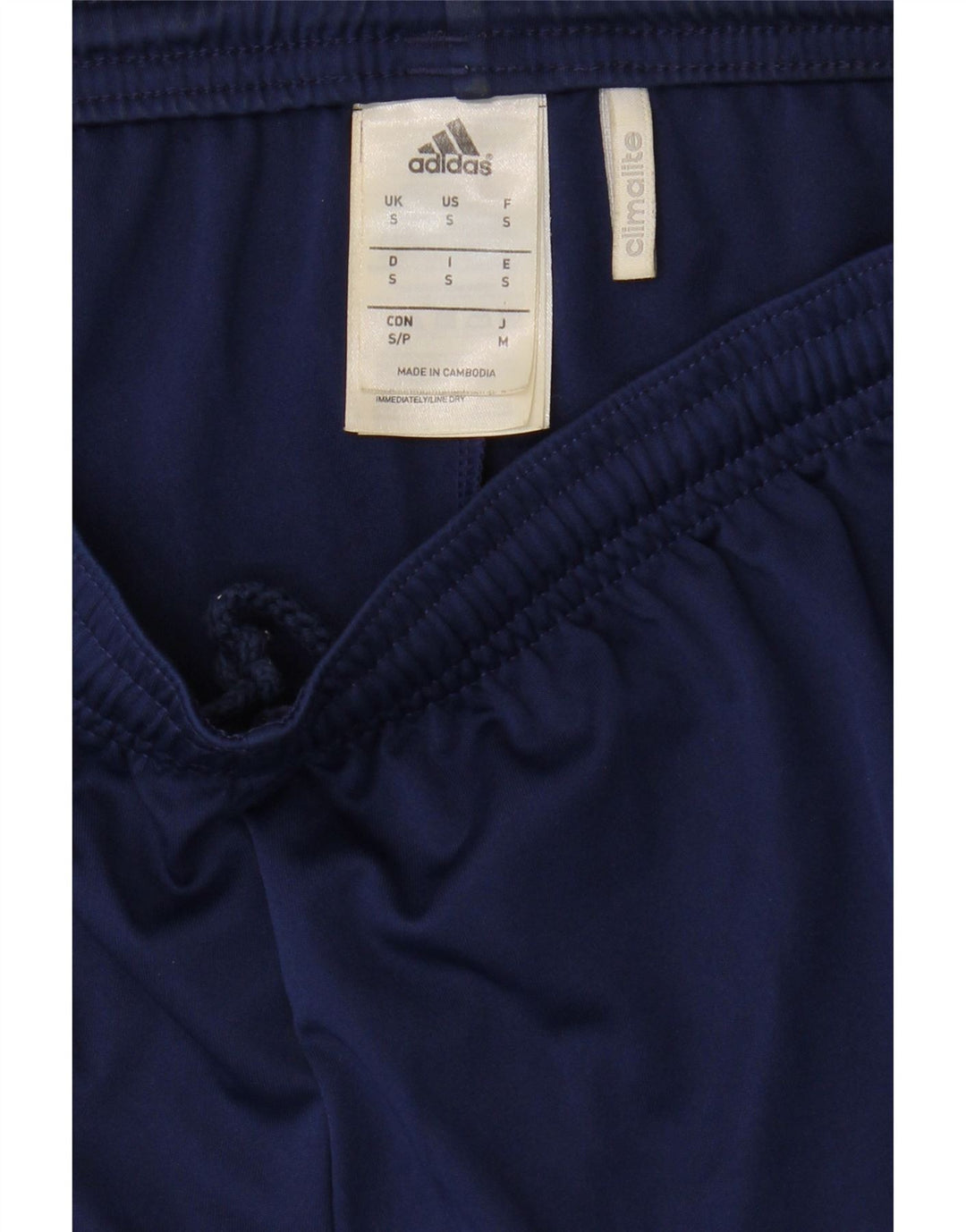 Adidas Masculino Climalite Sport Shorts Pequeno Azul Marinho Poliéster