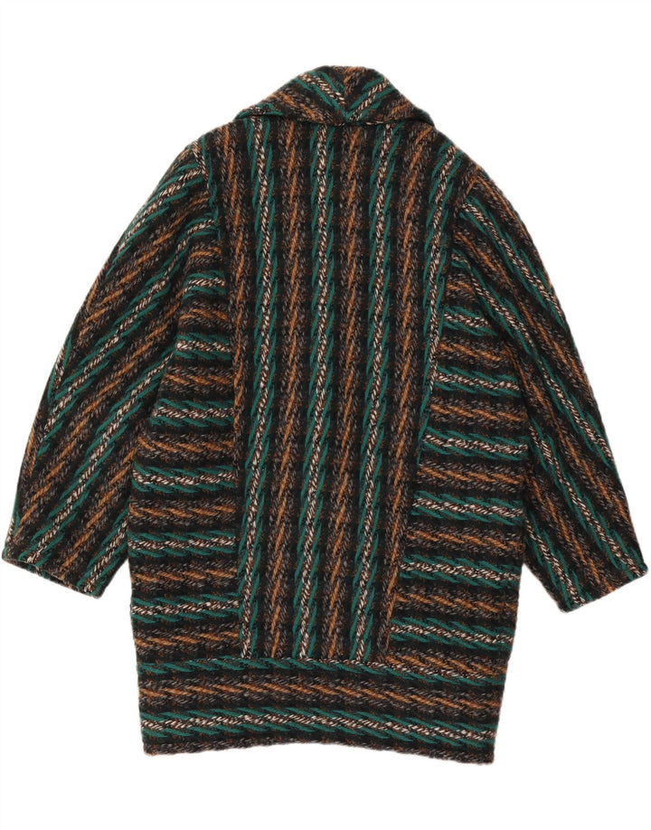 REGINA SCHRECKER Casaco feminino duplo breasted IT 42 médio multicolorido