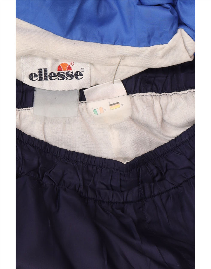 Fato de treino completo masculino Ellesse IT 50 grande azul colorblock poliéster