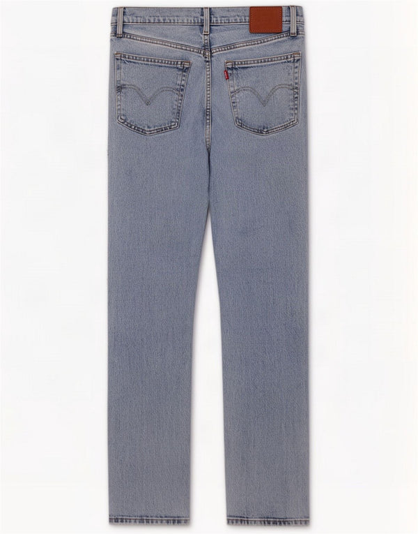 Levi's Womens 501 Straight Jeans W27 L30 Blue Cotton
