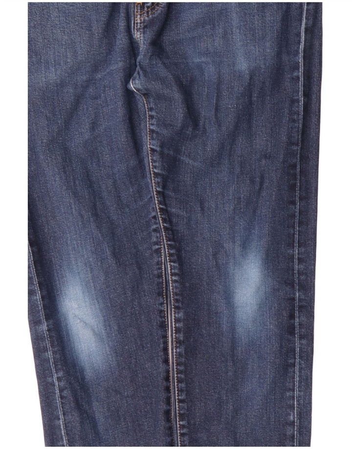 LEVI'S Masculino 512 Slim Tapered Jeans W34 L29 Azul Marinho Algodão