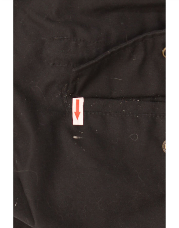 Jaqueta utilitária masculina Brandit com capuz Reino Unido 40 poliéster preto grande