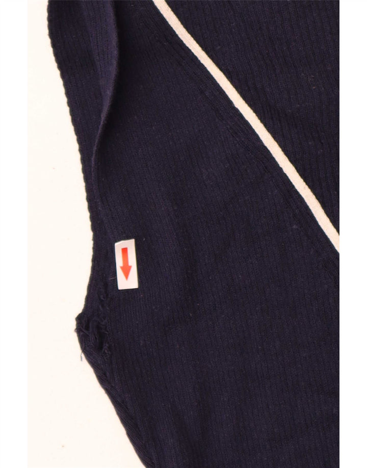 Vestido maxi feminino Marks & Spencer Reino Unido 10 pequeno bloco colorido azul marinho