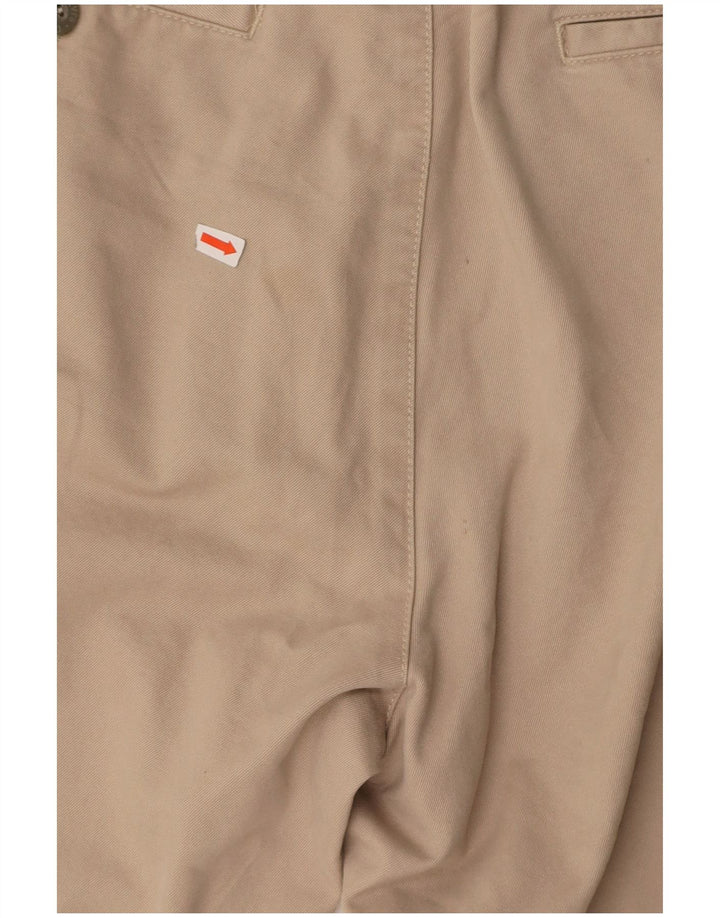 Calça Chino Cônica Feminina DOCKERS W33 L25 Algodão Bege