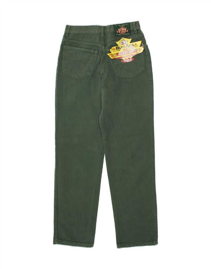 CARRERA Girls 502 Regular Straight Jeans 13-14 Years Green Cotton Vintage Carrera and Second-Hand Carrera from Messina Hembry 