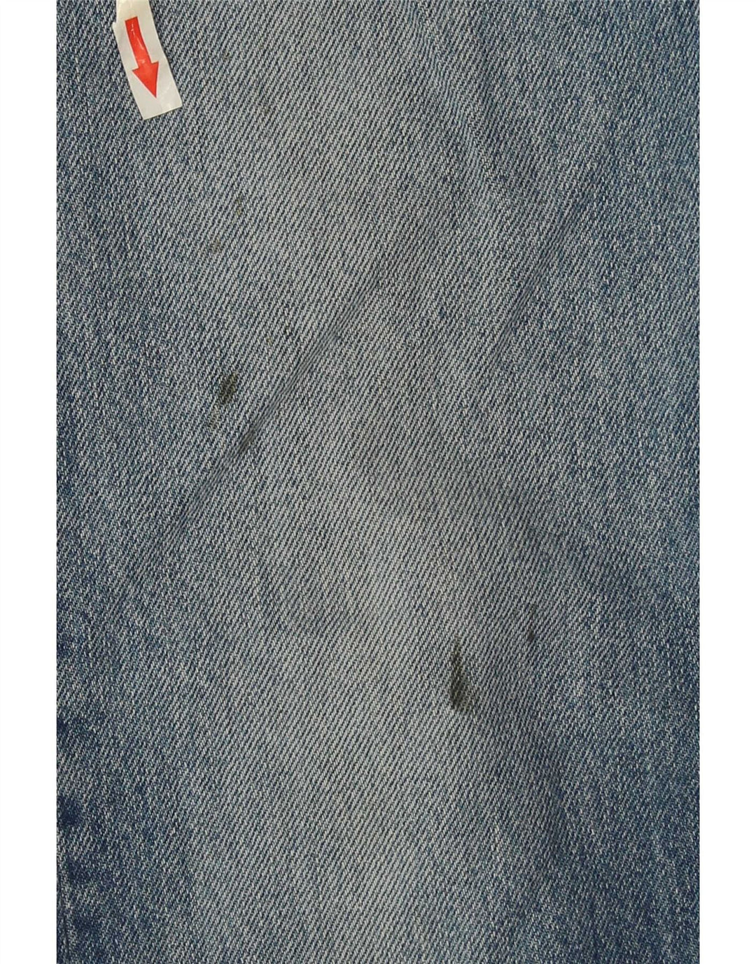 Jeans retos masculinos Tommy Hilfiger W30 L30 algodão azul