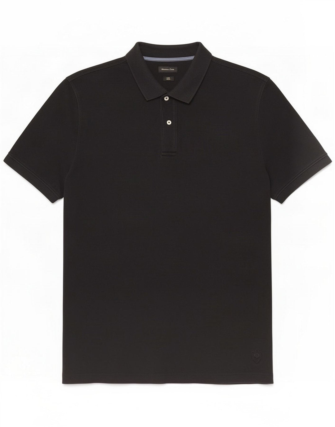 Massimo Dutti Camisa polo masculina regular fit 2XL preta