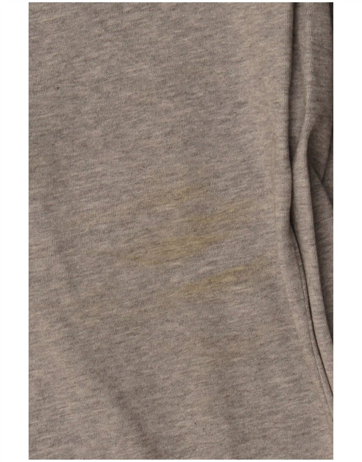 Calça de treino masculina Adidas Joggers cinza médio algodão manchado