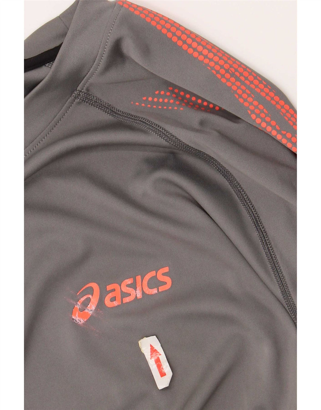 Camiseta Asics Masculina Graphic Top XL Cinza Poliéster Esportes