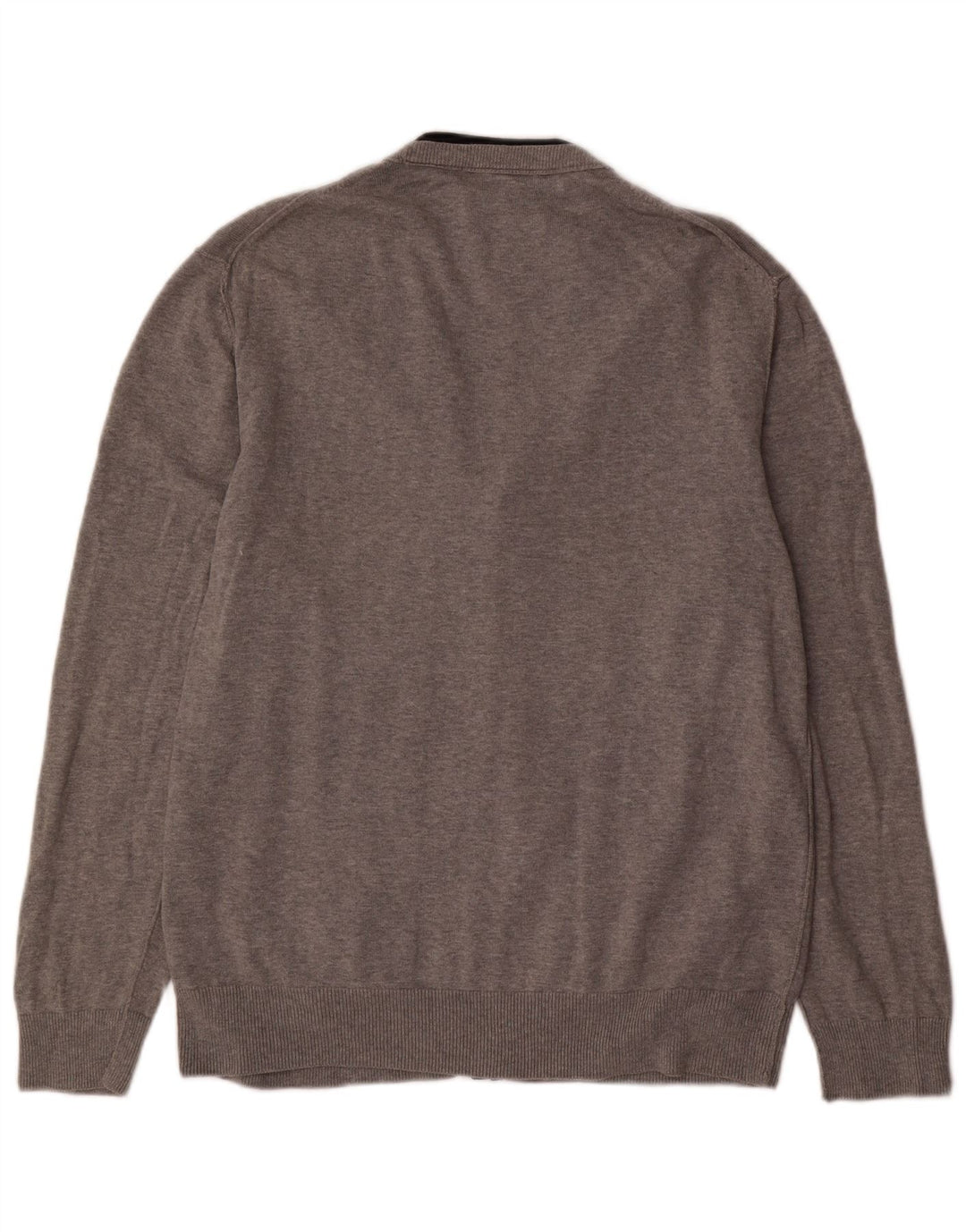 Suéter Cardigan Masculino French Connection XL Algodão Cinza