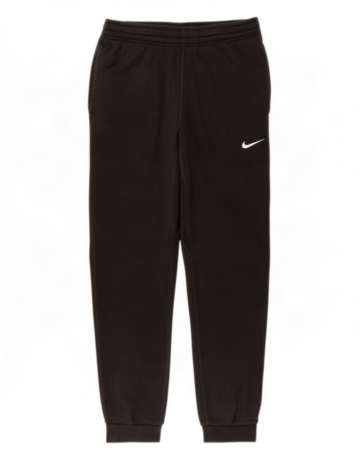 Nike Mens Treino Calças Joggers Médio Algodão Preto