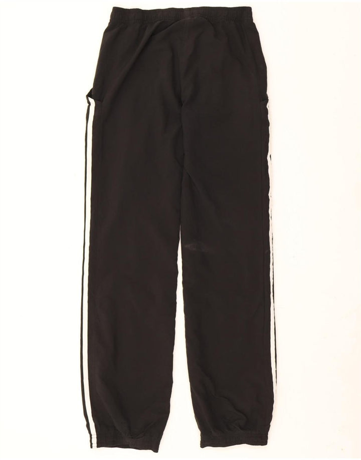 ADIDAS Womens Tracksuit Pants Joggers UK 8 Pequeno Poliéster Preto