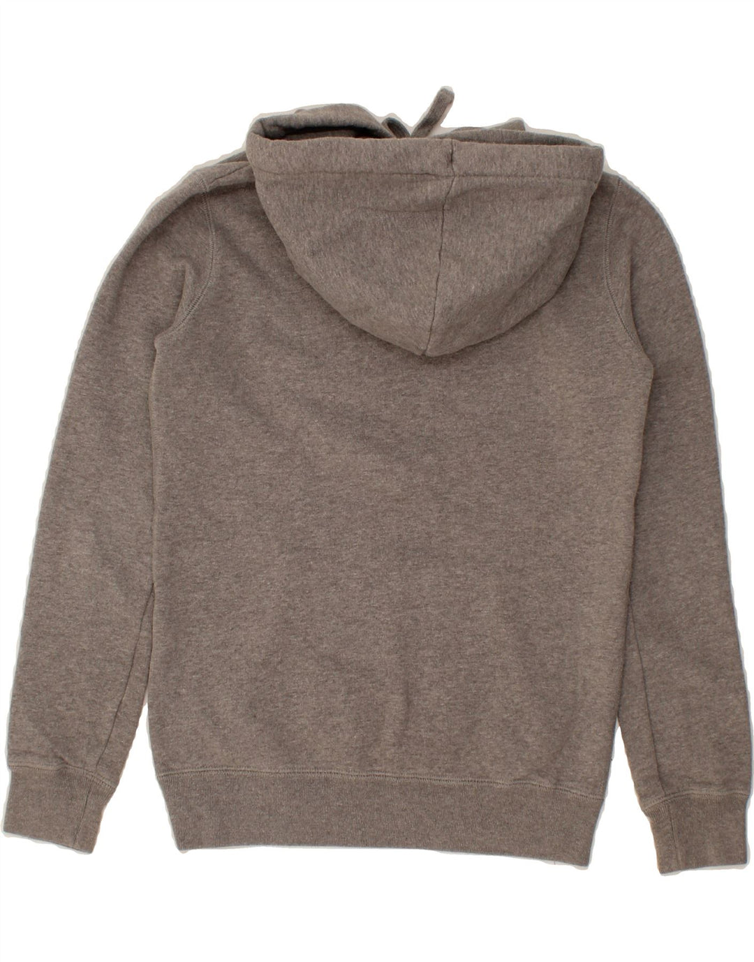 JACK WILLS Womens Graphic Hoodie Jumper UK 6 XS Grey Cotton Vintage Jack Wills and Second-Hand Jack Wills from Messina Hembry 