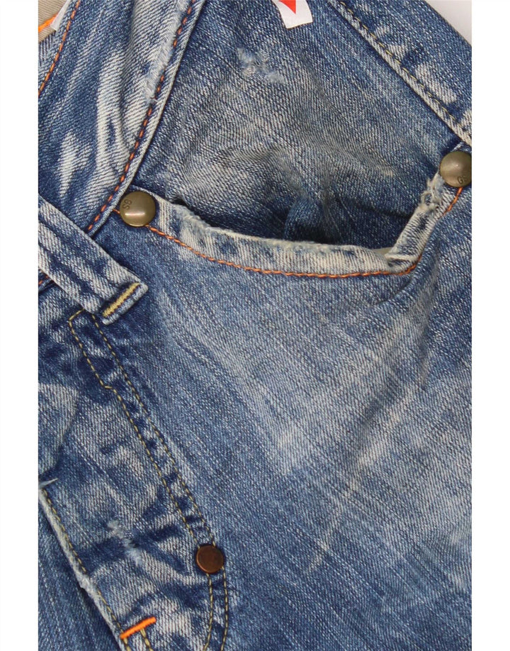 G-Star feminino bootcut jeans W28 L34 algodão azul