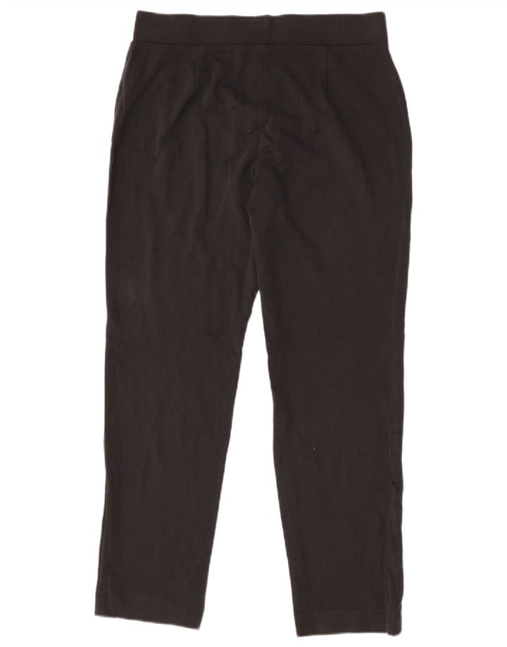 Leggings femininos Marks & Spencer Reino Unido 12 viscose preta média