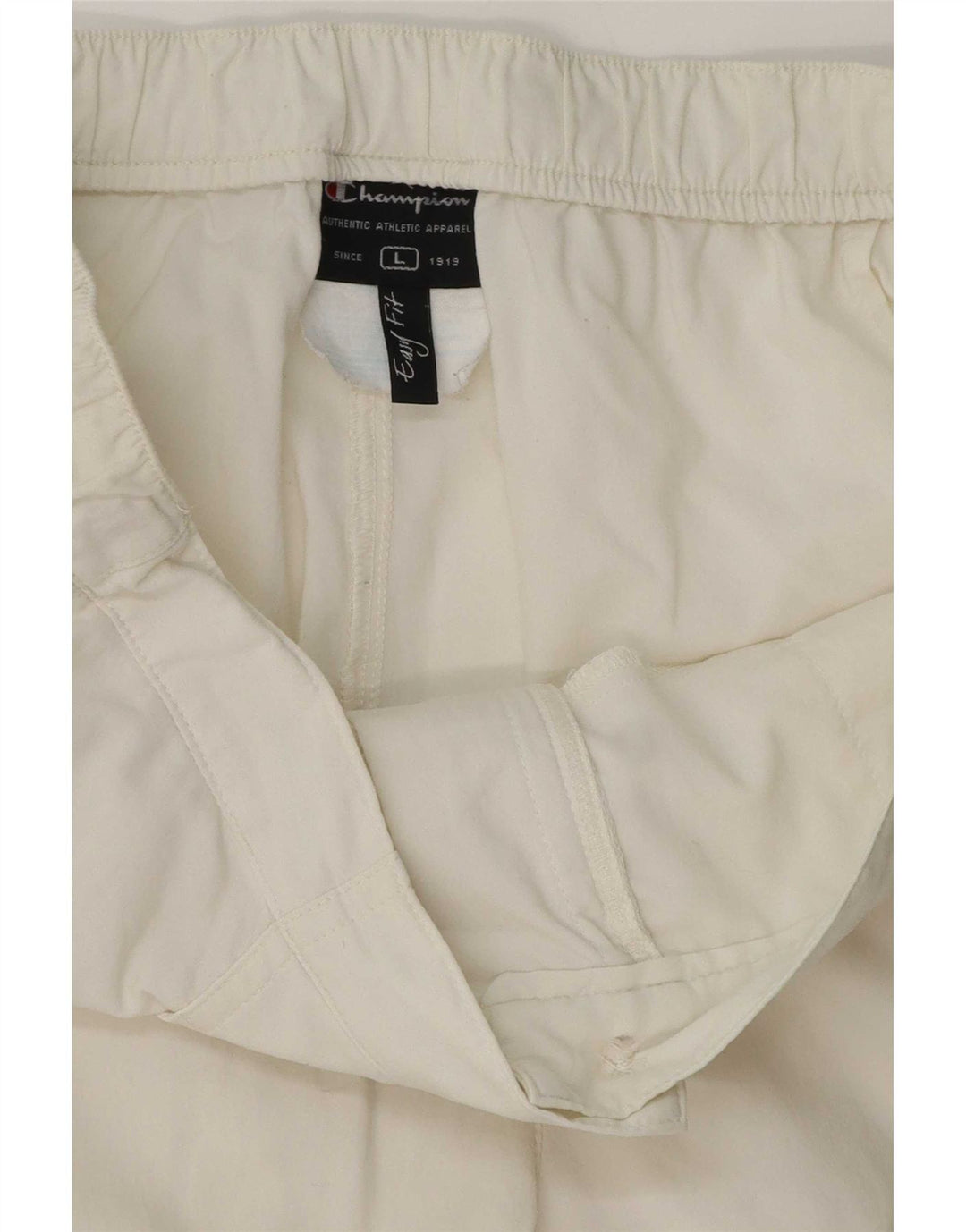 Calça cropped feminina Champion grande W34 L19 branca