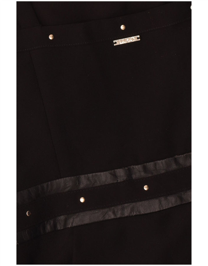 Vestido Feminino Sem Mangas Liu Jo A-Line IT 40 Pequeno Preto Poliéster