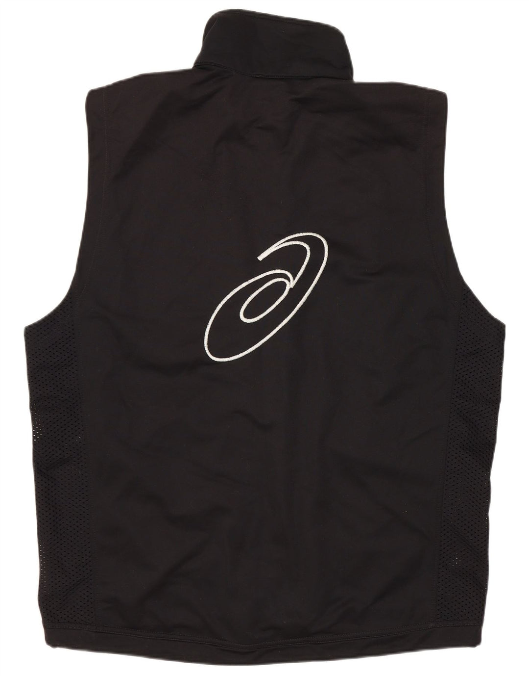 Asics Mens Graphic Mangas Treino Top Jaqueta Grande Preto