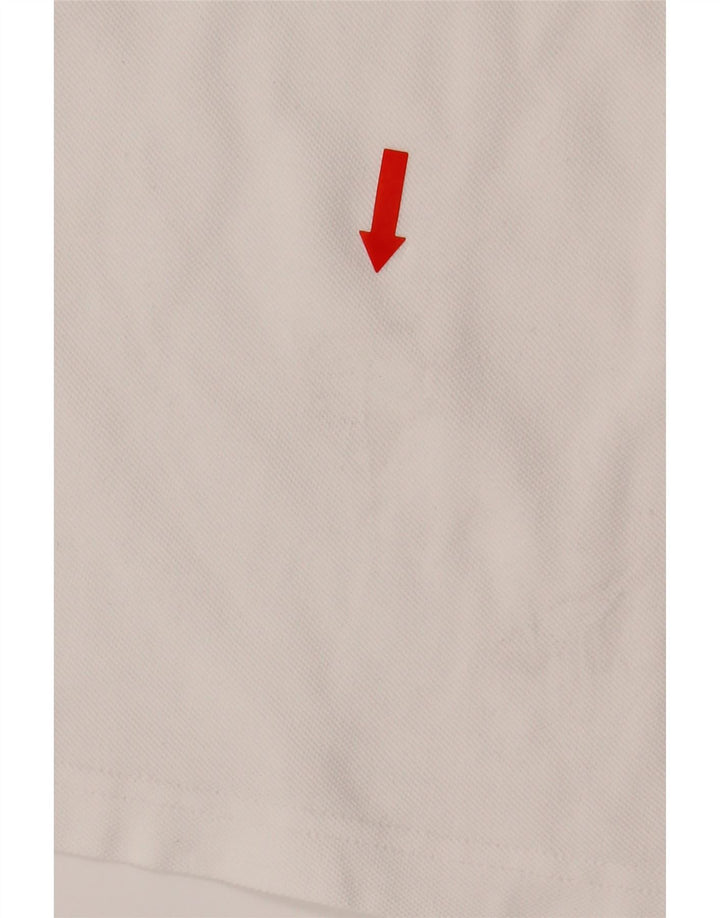 ADIDAS Mens Polo Shirt XL White Cotton Vintage Adidas and Second-Hand Adidas from Messina Hembry 