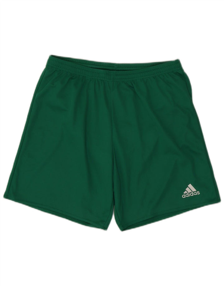 Adidas Masculino Climalite Sport Shorts Grande Poliéster Verde