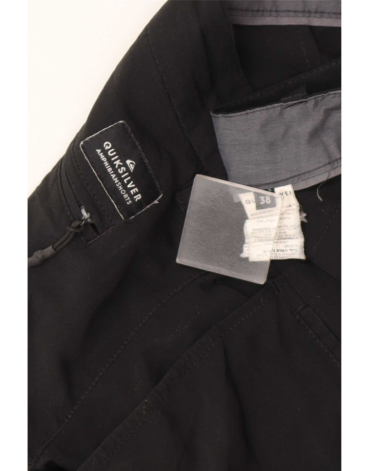 Quiksilver Mens Chino Shorts W38 XL Poliéster Preto