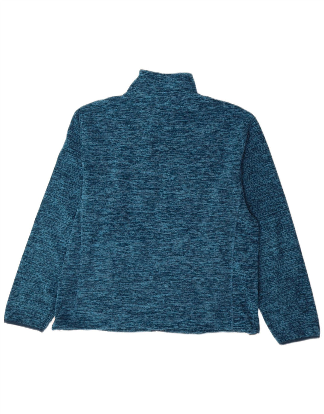 Jaqueta de lã masculina MC Kinley Reino Unido 46 3XL poliéster manchado azul