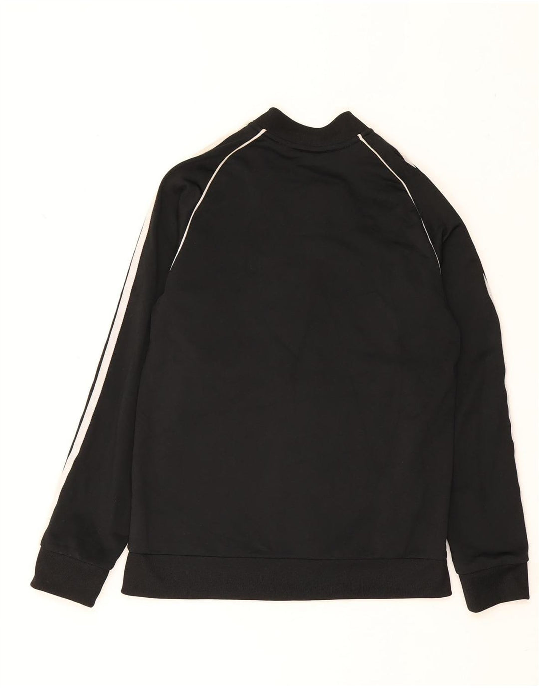 Casaco de treino Adidas Boys 11-12 anos preto poliéster