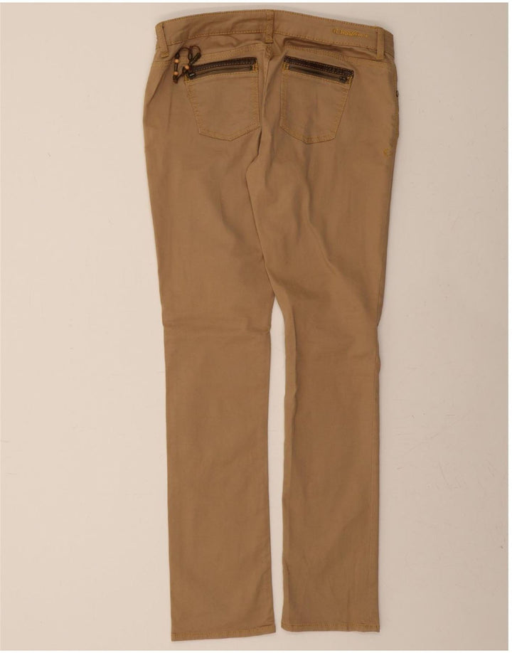 GUESS Womens Slim Casual Trousers W32 L34 Beige Cotton Vintage Guess and Second-Hand Guess from Messina Hembry 