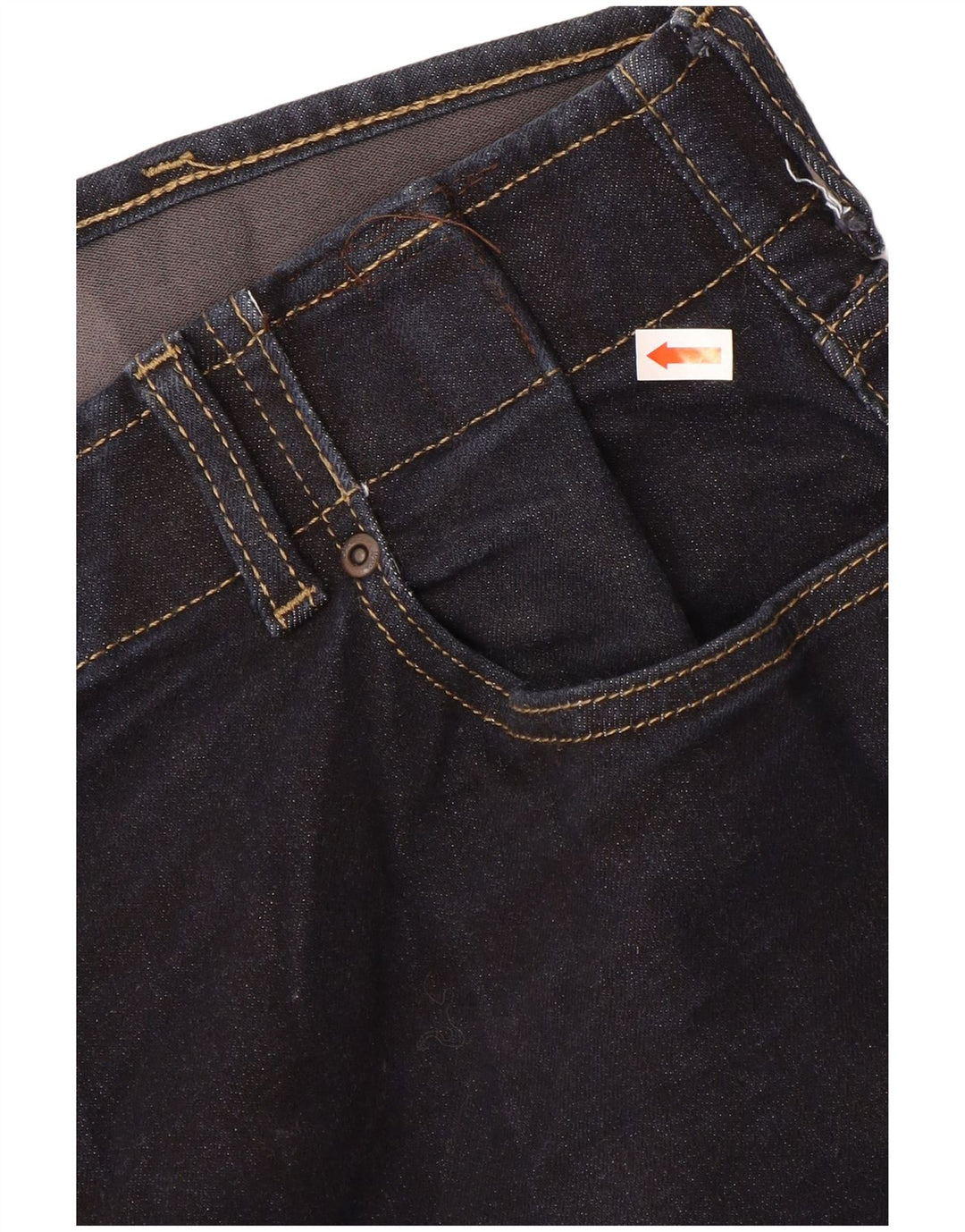 Lee Mens Straight Tapered Jeans W38 L26 Azul Marinho
