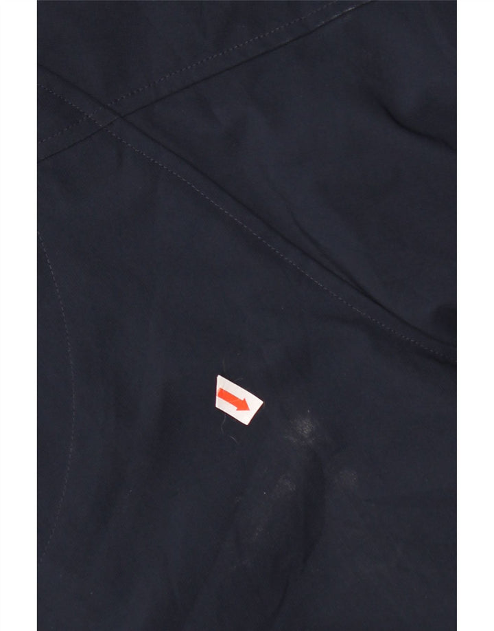 Adidas Mens Graphic Tracksuit Top Jaqueta Grande Poliéster Azul Marinho