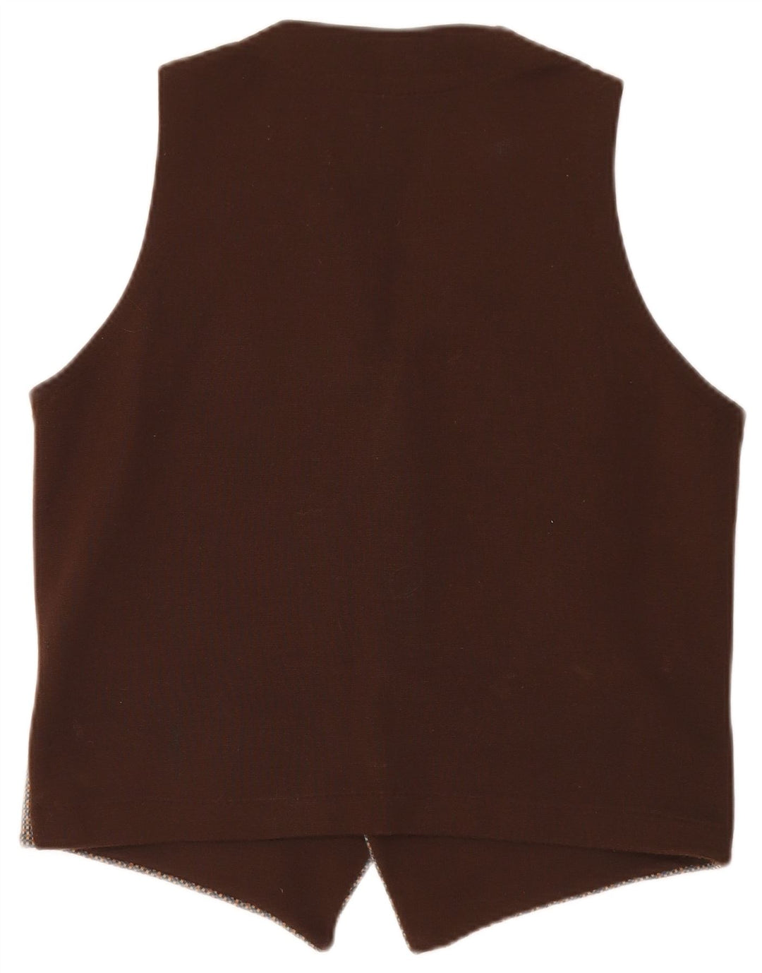 Colete Vintage Masculino Marrom Médio