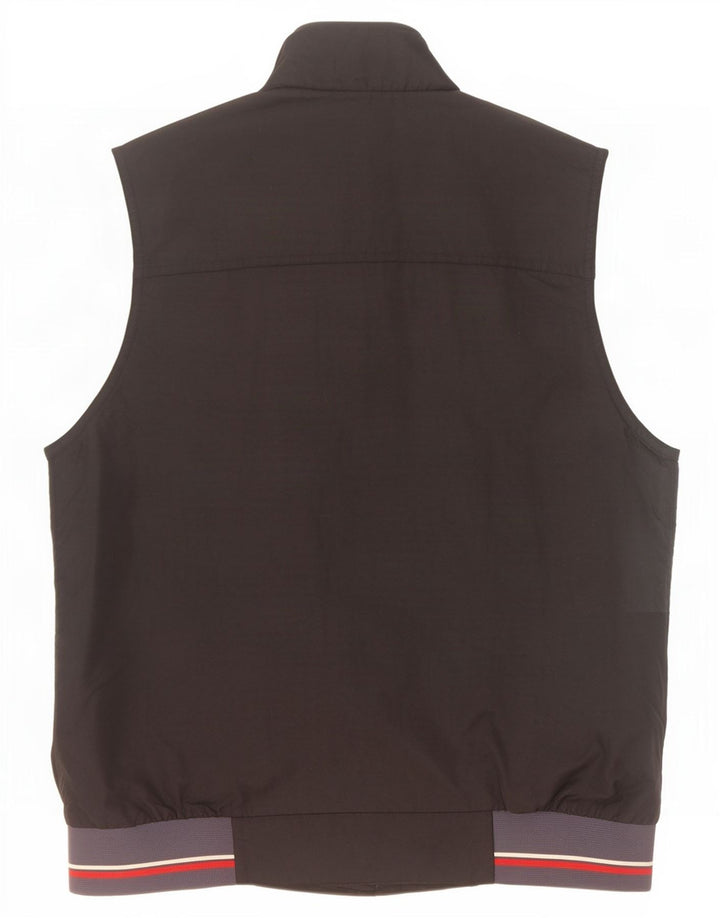 Colete masculino Brugi UK 38 poliamida colorblock preto médio