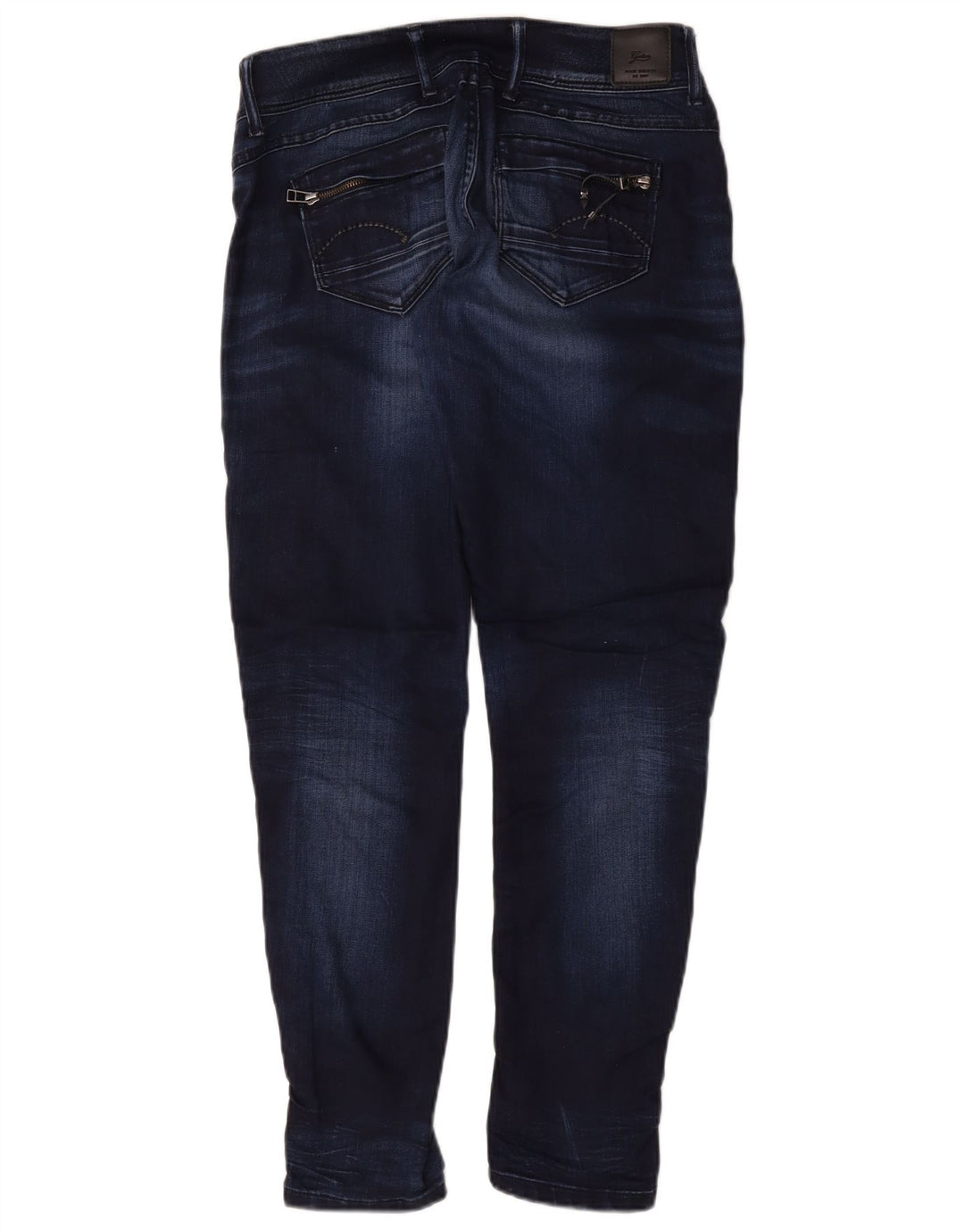 G-Star feminino Midge Slim Jeans W29 L30 algodão azul marinho