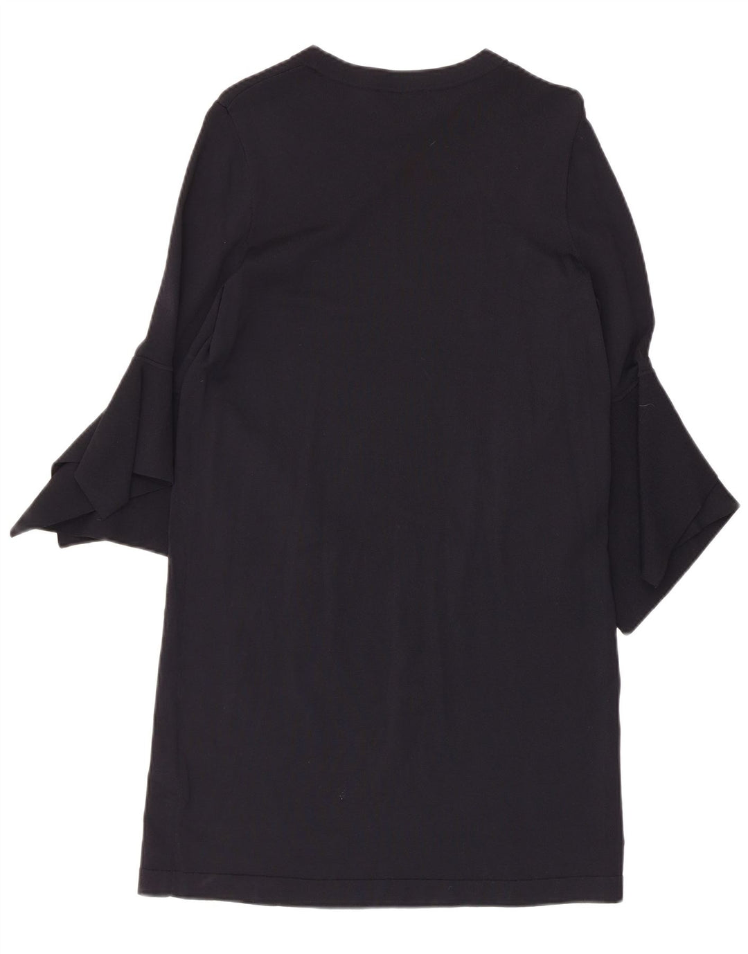 Vestido feminino Cos manga 3/4 UK 10 pequeno azul marinho